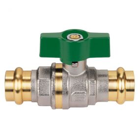 Altecnic 28mm X 28mm Press Fit Butterfly Lever Handle Ball Valve