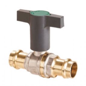 Altecnic 35mm Copper Press Fit X 35mm Copper Press Fit Butterfly Lever Ball ValveWith Nylon Stem Extension