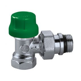 Altecnic 1/2” Dynamical Presettable Angled Thermostatic Radiator Valve Non Reversible Threaded BSP 
