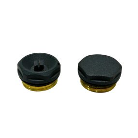 LeoNova Vent and Plug Set (24mm Cap) (1/2 Inch BSP) (Anthracite)
