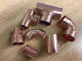 15mm & 22mm Copper End Feed Fittings Pack (400 Fittings)