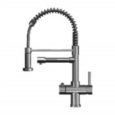 Kitchen Mixer Boiling Water Tap With Flexible Spray (Chrome)