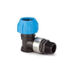 Polyfast Male Elbow Adaptor (20mm x 1/2 Inch BSP)