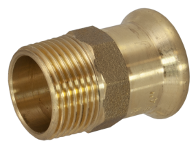 Pegasus 'M' Profile WRAS Press Fitting 54mm x 2" Male Iron Coupler