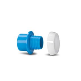 Polyfast Mid Blue Polyethylene Adaptor Set (20mm x 1/2 Inch)