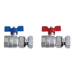 Novatherm UFH Thermometer Ball Valve (Pack of 2)