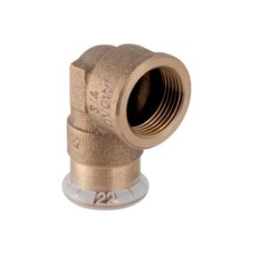 Geberit Mapress Copper Adaptor 90 Degree Elbow With Female Thread