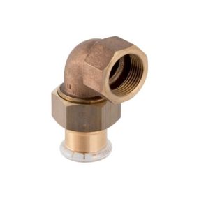 Geberit Mapress Copper Adaptor 90 Degree Union Elbow With Female Thread