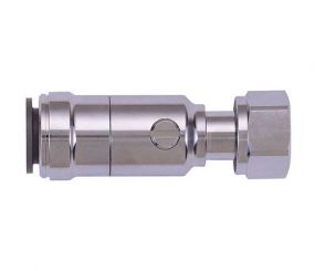 JG Speedfit Service Valve Chrome Plated Brass (22mm x 3/4 Inch BSP)