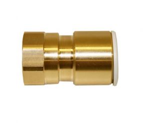 JG Speedfit Brass Female Coupler 22mm x 3/4"