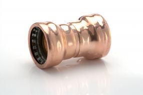 Copper Push-Fit Straight Coupling 28mm
