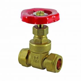 Copper x Copper Gate Valve 22mm