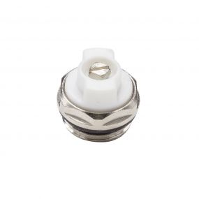 Chrome Plated Directional Radiator Vent - 1/2"