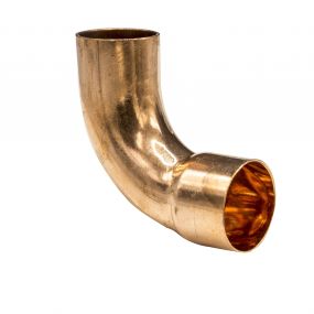 Copper End Feed Long Radius Street Elbow 42mm