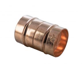 Copper Solder Ring Fitting - Straight Coupling 28mm
