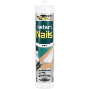 Everbuild Instant Nails White 310ml