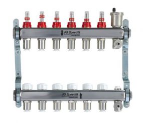 JG Speedfit Stainless Steel Manifold 2 Zone