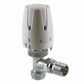 Contract Angled Thermostatic Radiator Valve (15mm)