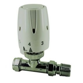 Contract 15mm Straight Thermostatic Radiator Valve