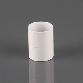 32mm Waste Solvent Weld Coupler (WHITE)