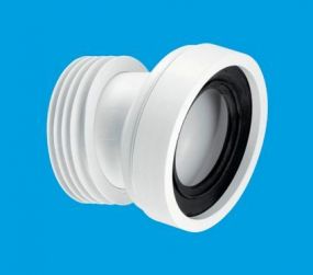 McAlpine WC-CON7A 14 Degree Angle Rigid Pan Connector 110mm
