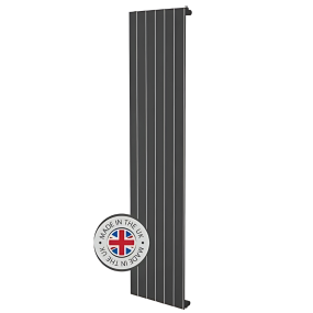 CenterRad Streyt Radiator Single Panel (1800mm High x 433mm Long) (Anthracite)