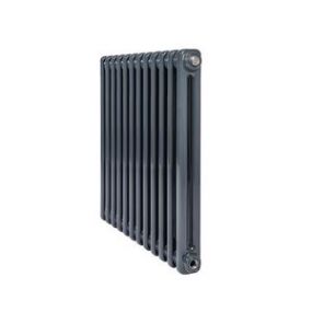 CenterRad Column Horizontal Radiator Two Column  Anthracite 600mm High X 1200mm Long 