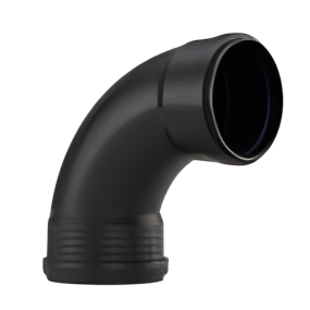 Pipelife Master3 Plus Acoustic Soil Double Socket Long Bend (110mm) (87.5 Degrees)