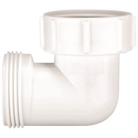 McAlpine 90 Degree Bend Female Inlet Nut (1.1/4 Inch BSP Male)