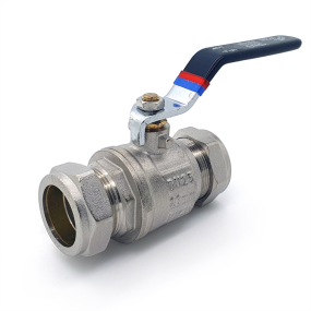 Altecnic Eres Red/Blue Single Handle Ball Valve (28mm)