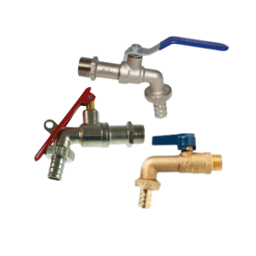 Hose Union Bib Taps - Lever Handles
