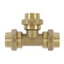 Flexigas Equal Tee - FG x FG x FG