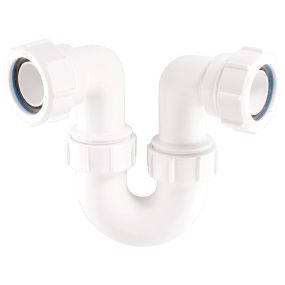 McAlpine Running Tubular Swivel P Trap (1.1/4 Inch)