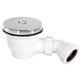 McAlpine Shower Trap Chrome Plated Brass (90mm)