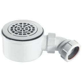 McAlpine Shower Trap Chrome Plated Brass (90mm)