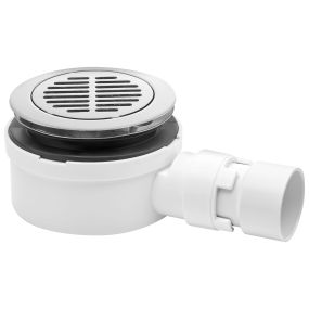 McAlpine Shower Trap Chrome Plated Brass (90mm)
