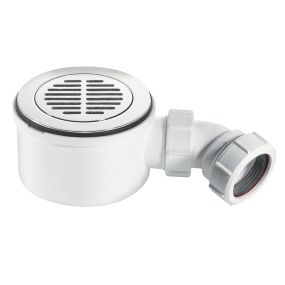 McAlpine Shower Trap Chrome Plated Brass (90mm)