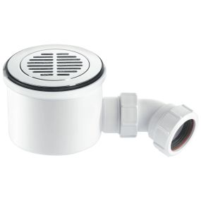 McAlpine Shower Trap Chrome Plated Brass (90mm)