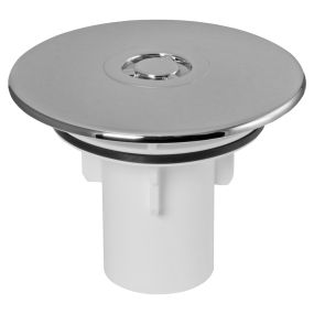 McAlpine Plastic Flange and Dip Tube (Chrome Plated)