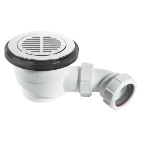 McAlpine Shower Trap Chrome Plated Brass (90mm)