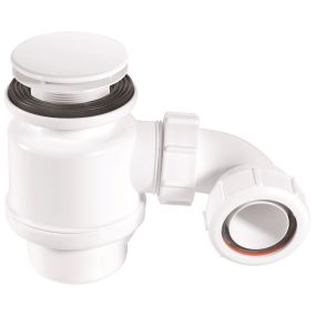 McAlpine Mushroom Top Shower Trap (White)