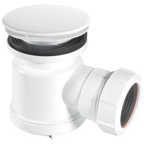 McAlpine Mushroom Top Shower Trap (White)