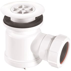 McAlpine Grid Top Shower Trap (White)