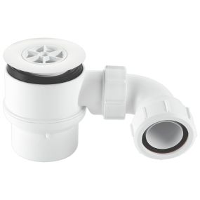 McAlpine Grid Top Shower Trap (White)
