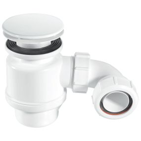 McAlpine Mushroom Top Shower Trap (White)