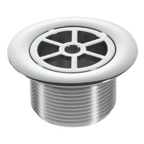 McAlpine Brass Shower Trap Grid (70mm) (Chrome Plated)