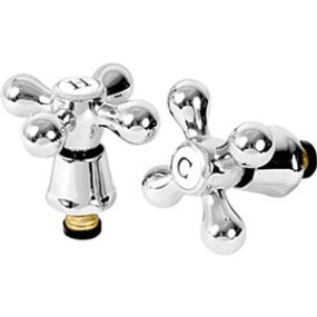 Keyplumb Cross Head Tap Conversion Kit (1/2 and 3/4 Inch)