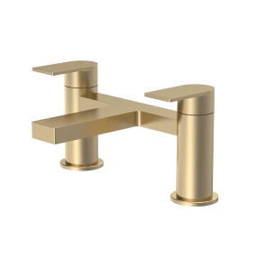 Fresssh Brooke Bath Mixer Tap (Brushed Brass)