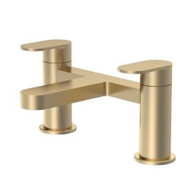 Fresssh Coral Bath Mixer Tap (Brushed Brass)
