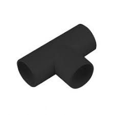 Overflow Tee Solvent Weld (Black)